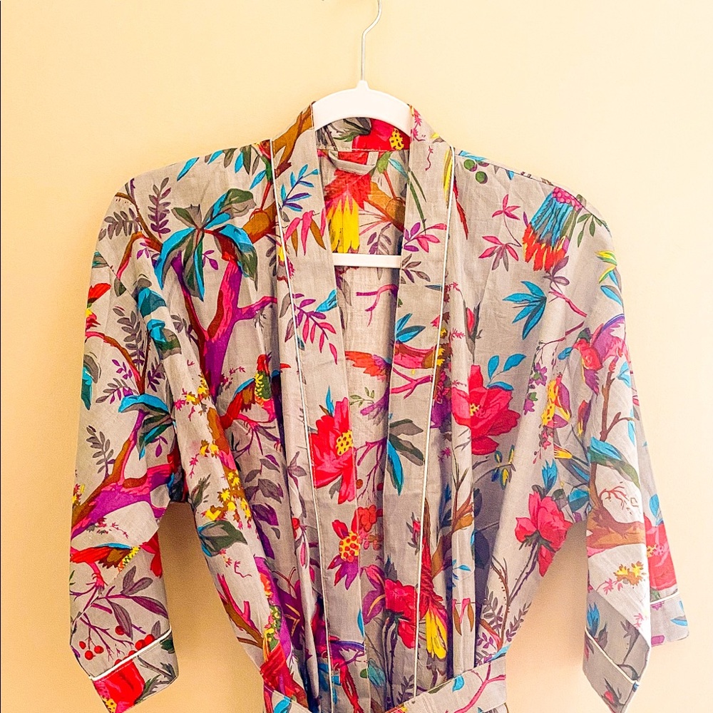 Beautiful vibrant kimono